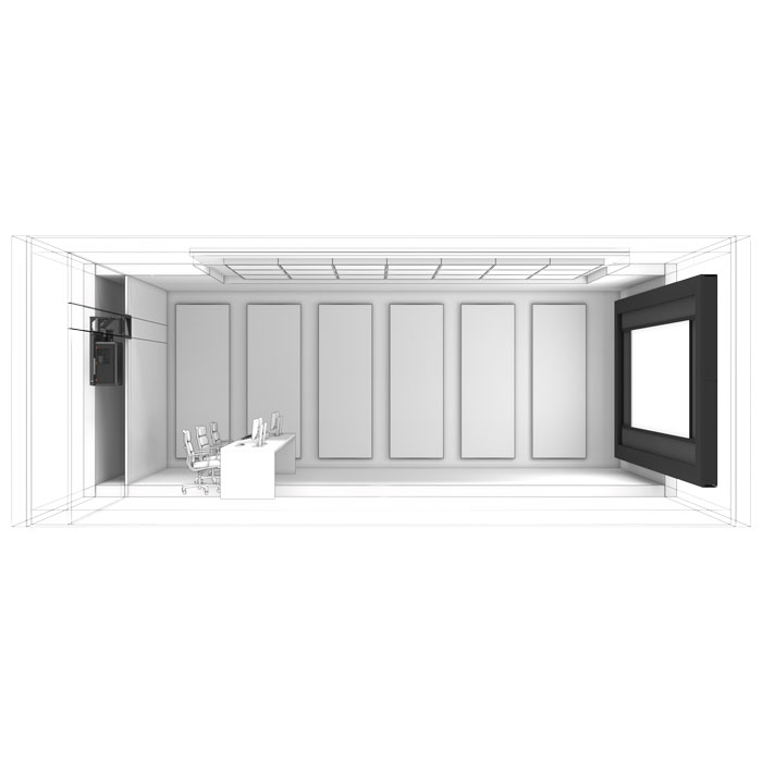 Projector Port Hole (Double Glazed) - Audio Visual Automation