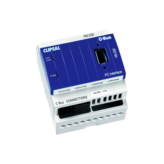 C-Bus, PC Interface Housed in A 4M, Din Rail Enclosure (5500PC)