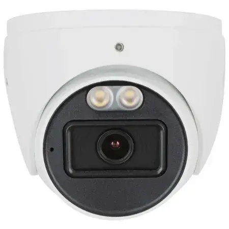 Luma Surveillance™ 520 Series 5MP 24/7 Color Turret IP Outdoor Camera (White)